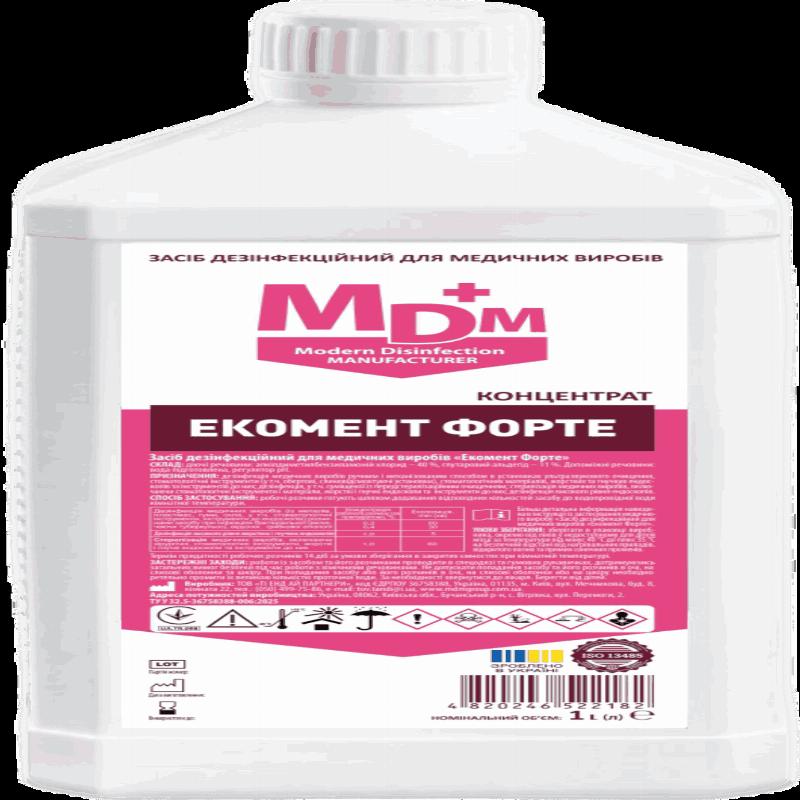 Засіб дезінфекційний для медичних виробів "Екомент-Форте", 1 л